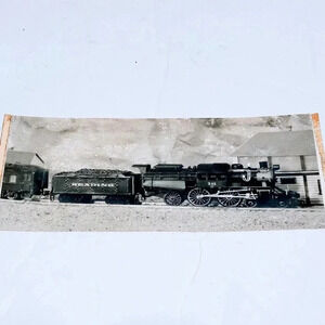 Model Train Railroad Photo Reading 343 Vintage 10" x 4 3/8"